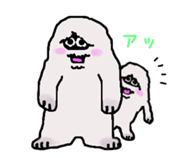 The yeti family sticker #6218488