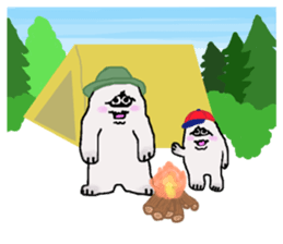 The yeti family sticker #6218503