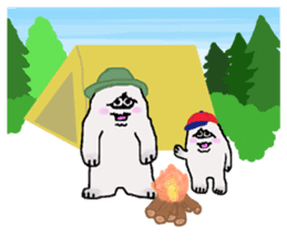 The yeti family sticker #6218503