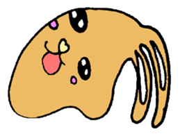 melting rabbit sticker #6218600