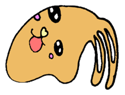 melting rabbit sticker #6218600