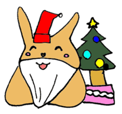 melting rabbit sticker #6218615