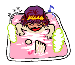 kawaii cheerleader sticker #6219115