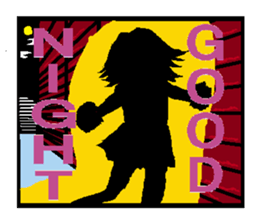 kawaii cheerleader sticker #6219118