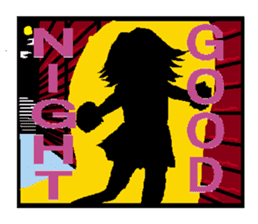 kawaii cheerleader sticker #6219118