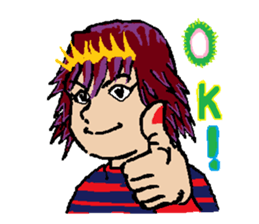 kawaii cheerleader sticker #6219127