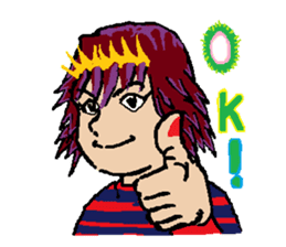 kawaii cheerleader sticker #6219127