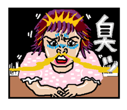 kawaii cheerleader sticker #6219133