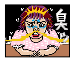 kawaii cheerleader sticker #6219133