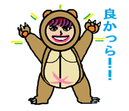 kawaii cheerleader sticker #6219138