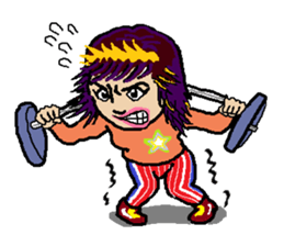 kawaii cheerleader sticker #6219139