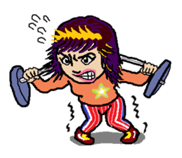 kawaii cheerleader sticker #6219139
