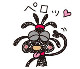 Moe dog's sticker (2) sticker #6219147