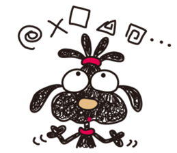 Moe dog's sticker (2) sticker #6219151