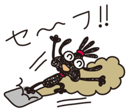 Moe dog's sticker (2) sticker #6219153