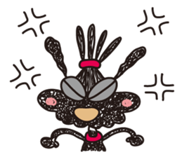Moe dog's sticker (2) sticker #6219162