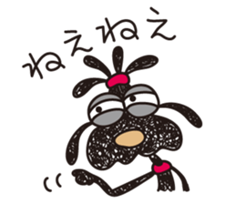 Moe dog's sticker (2) sticker #6219163