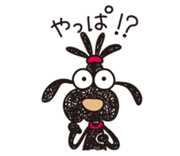 Moe dog's sticker (2) sticker #6219170