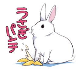 rabbit is  justice sticker #6219309
