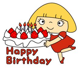 Love Lovely Girl! Hana-chan no.1 Japan sticker #6219587