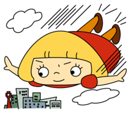 Love Lovely Girl! Hana-chan no.1 Japan sticker #6219591