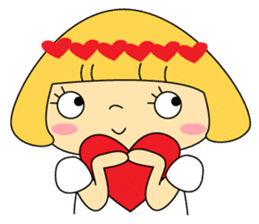 Love Lovely Girl! Hana-chan no.1 Japan sticker #6219596