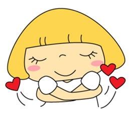 Love Lovely Girl! Hana-chan no.1 Japan sticker #6219597