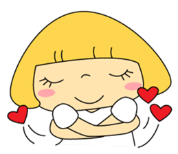 Love Lovely Girl! Hana-chan no.1 Japan sticker #6219597