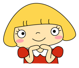 Love Lovely Girl! Hana-chan no.1 Japan sticker #6219601