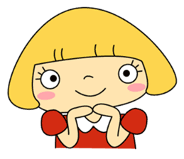 Love Lovely Girl! Hana-chan no.1 Japan sticker #6219601