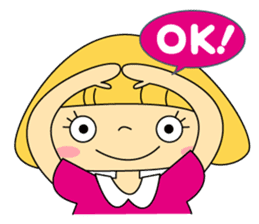 Love Lovely Girl! Hana-chan no.1 Japan sticker #6219604