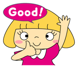 Love Lovely Girl! Hana-chan no.1 Japan sticker #6219605