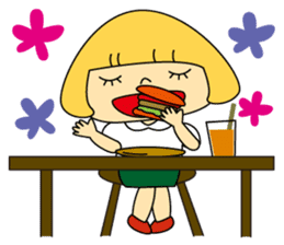 Love Lovely Girl! Hana-chan no.1 Japan sticker #6219613