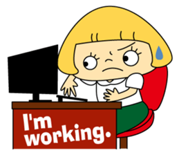 Love Lovely Girl! Hana-chan no.1 Japan sticker #6219614