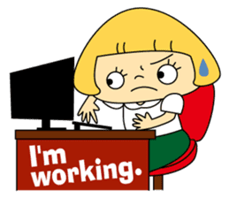 Love Lovely Girl! Hana-chan no.1 Japan sticker #6219614