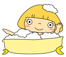 Love Lovely Girl! Hana-chan no.1 Japan sticker #6219617