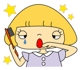 Love Lovely Girl! Hana-chan no.1 Japan sticker #6219618