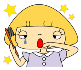 Love Lovely Girl! Hana-chan no.1 Japan sticker #6219618