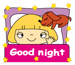 Love Lovely Girl! Hana-chan no.1 Japan sticker #6219619