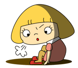 Love Lovely Girl! Hana-chan no.1 Japan sticker #6219620