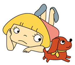 Love Lovely Girl! Hana-chan no.1 Japan sticker #6219621