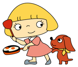 Love Lovely Girl! Hana-chan no.1 Japan sticker #6219623