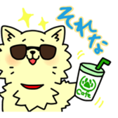 pomeranian chaco sticker #6219884