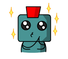 sumo cube sticker #6220181