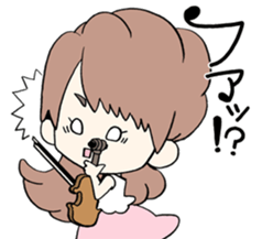 Violinist"Okabe Machi" sticker #6220907