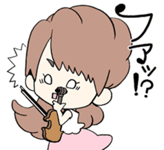 Violinist"Okabe Machi" sticker #6220907
