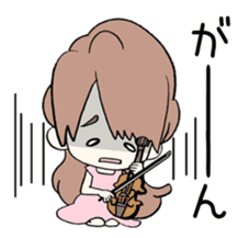 Violinist"Okabe Machi" sticker #6220921