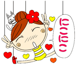 Puppet Ayako 2 sticker #6220985