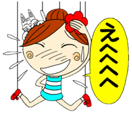 Puppet Ayako 2 sticker #6220992