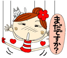 Puppet Ayako 2 sticker #6221003